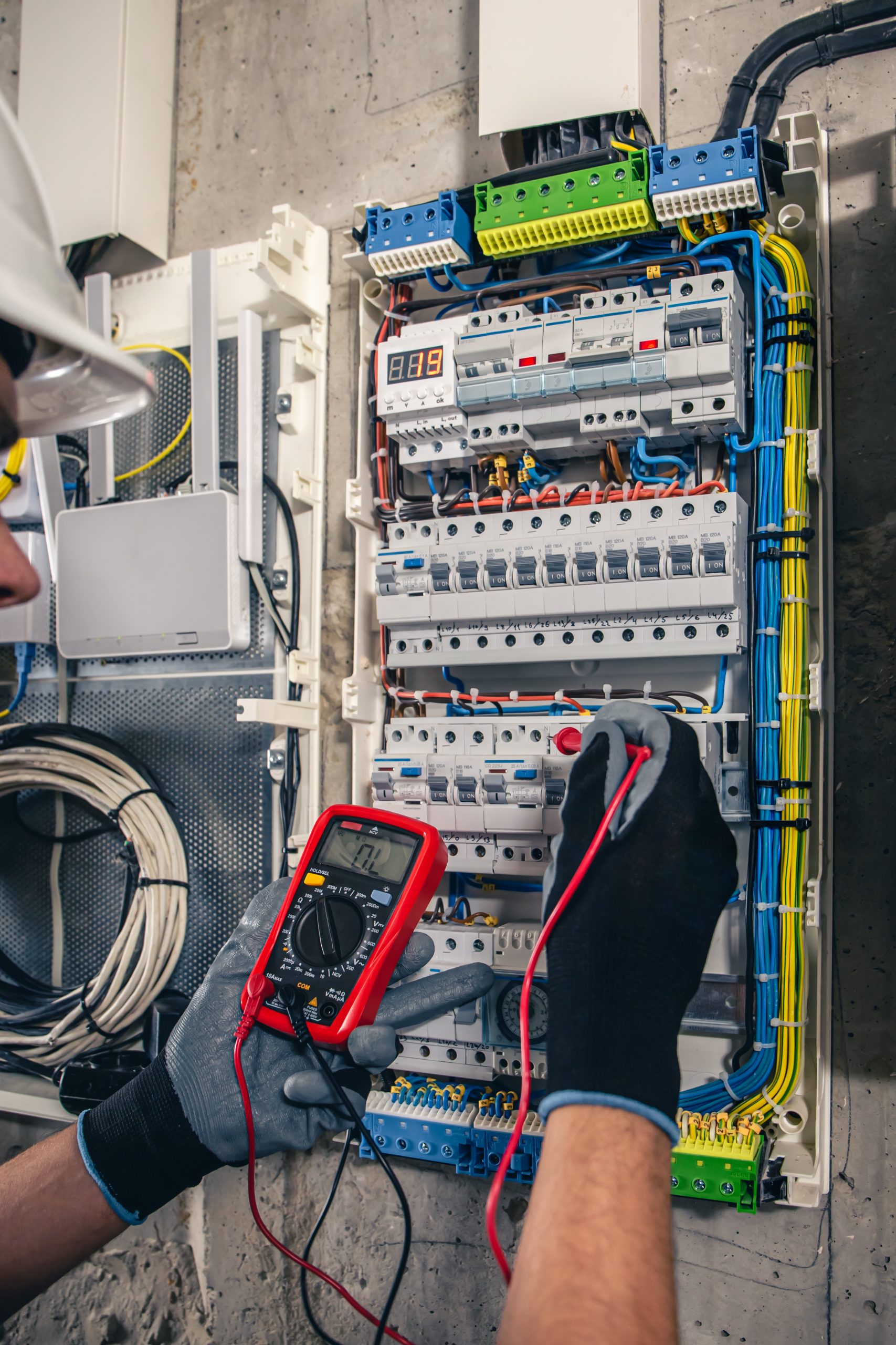 Electrical-service-panel-testing-in-Temple, GA